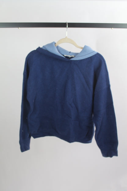 Women's Blue Workshop Hoodie Size Medium