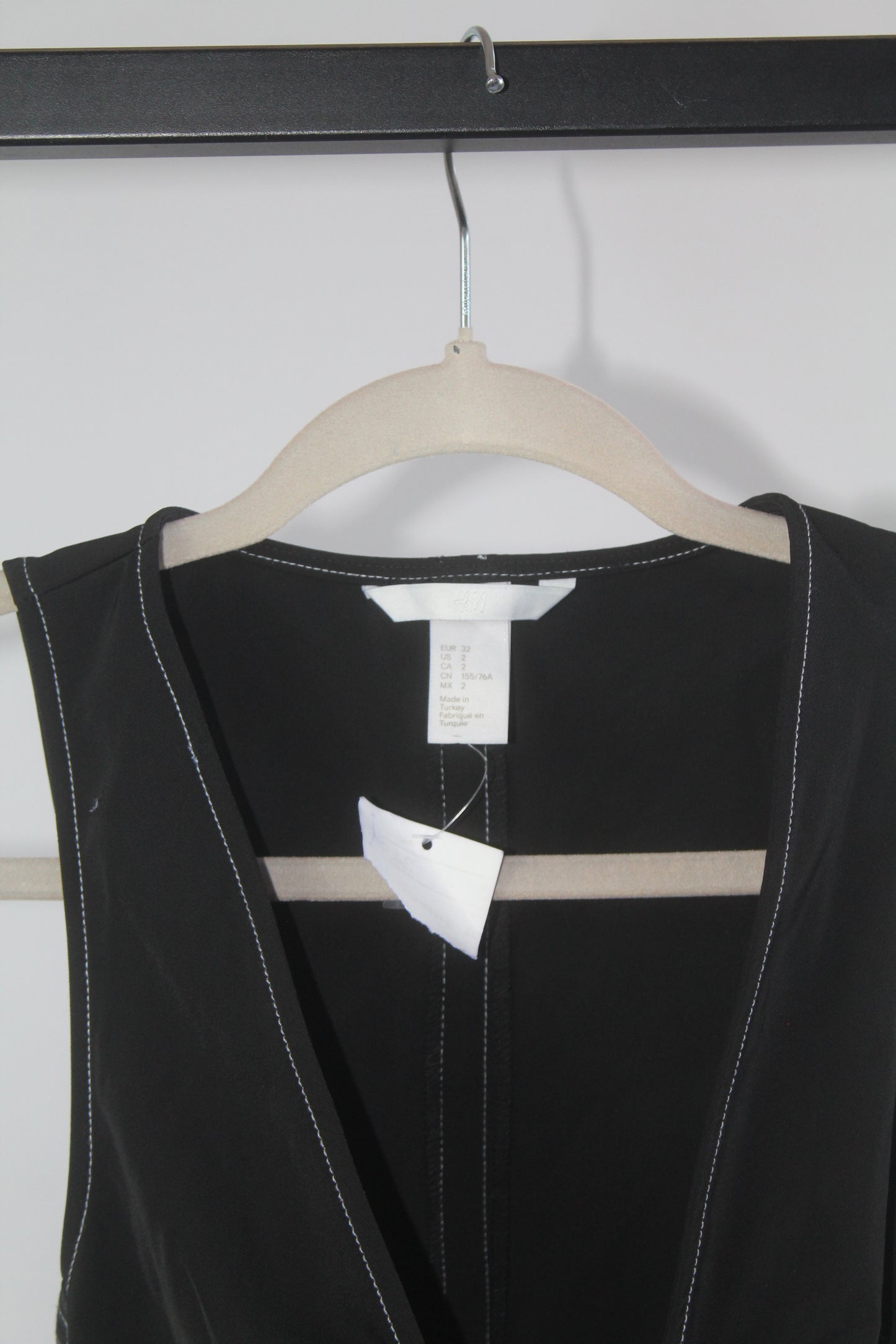 H&M Black Open Chest Top – Sizes Vary