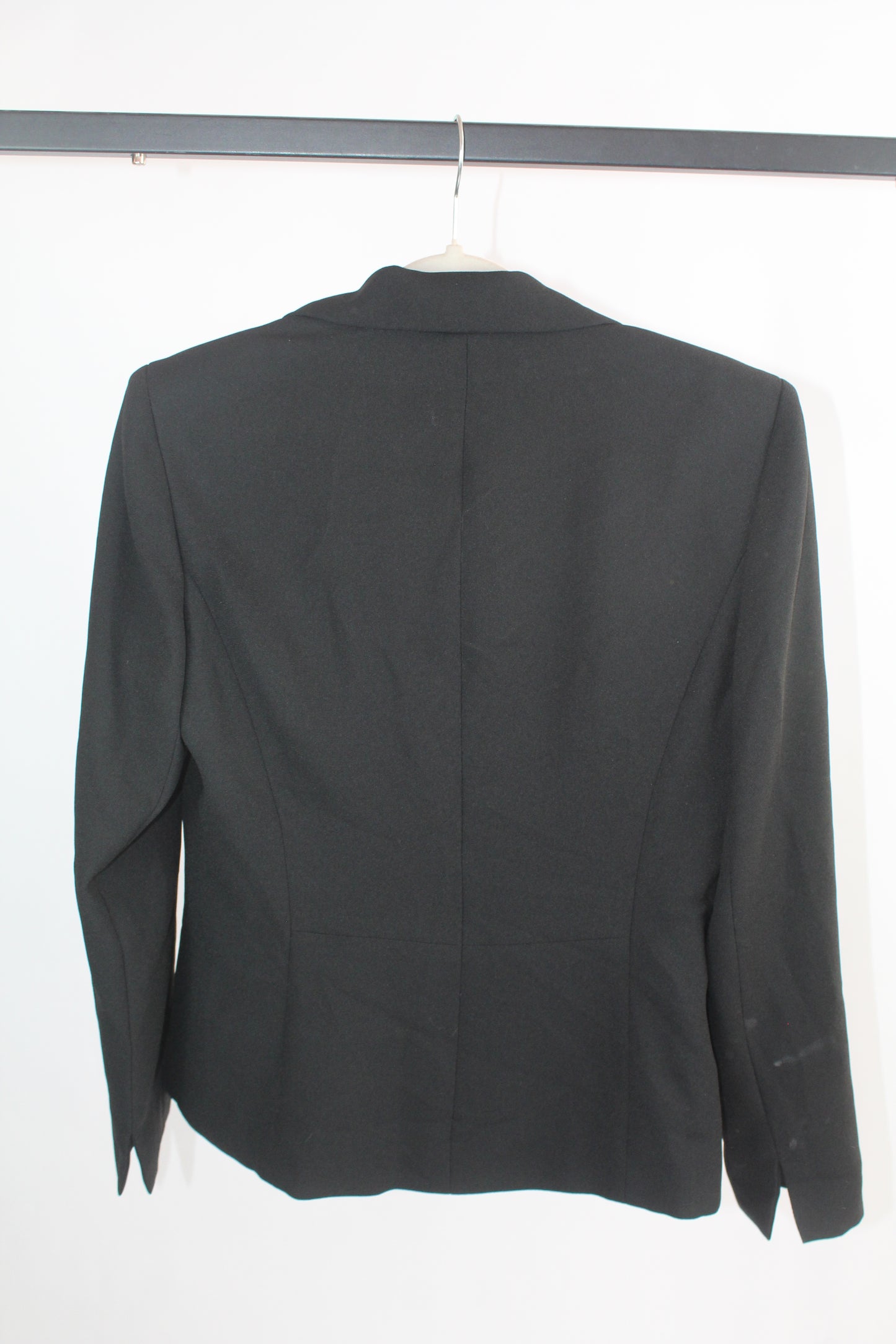 Women's Vintage Black Padded Blazer Rena Rowan Size 8