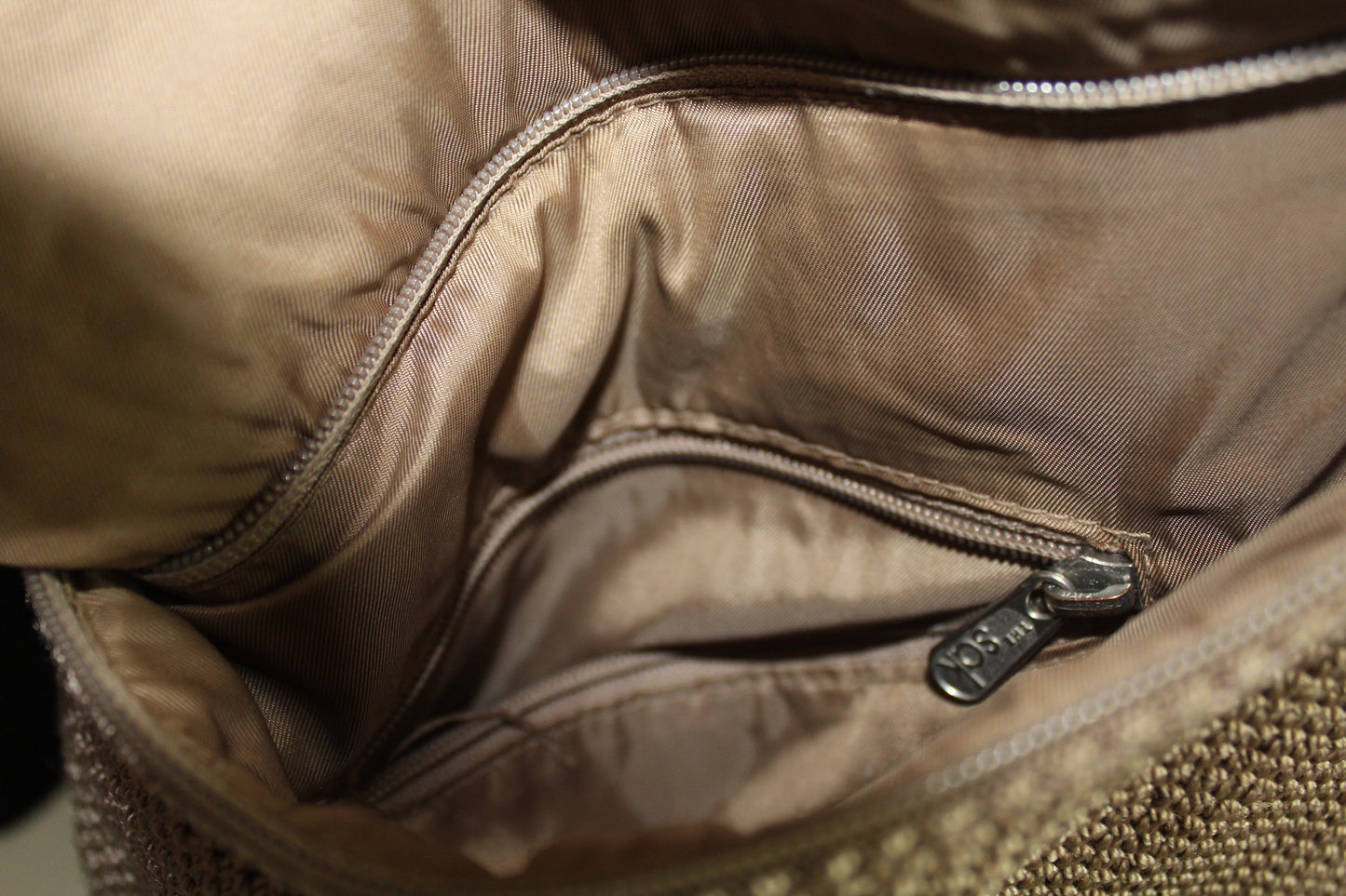 Women’s The Sak Tan Hand-Crocheted Shoulder Bag – One Size