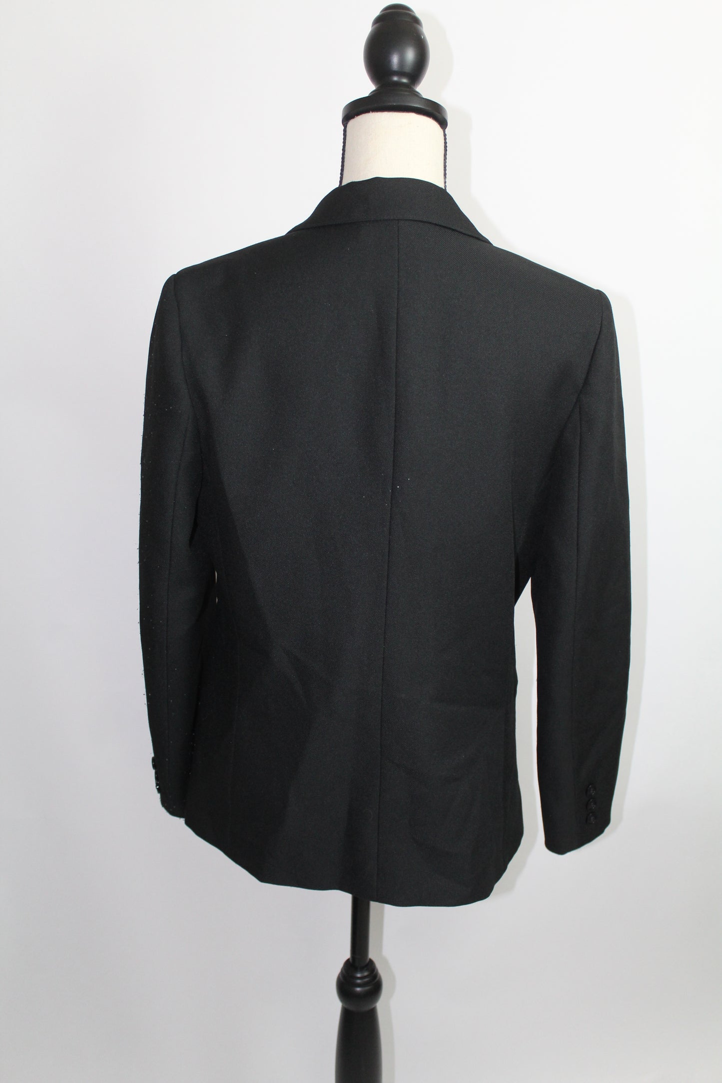 Women's Vintage Black Blazer Haberdashery by Personal Size 8