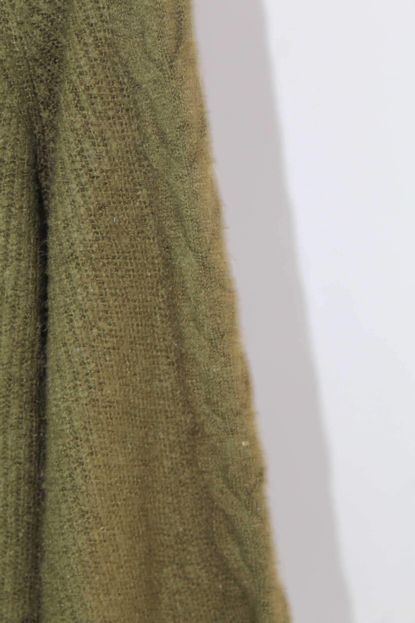 Women's Olive Green Long Sleeve Olive Cardigan Size Medium