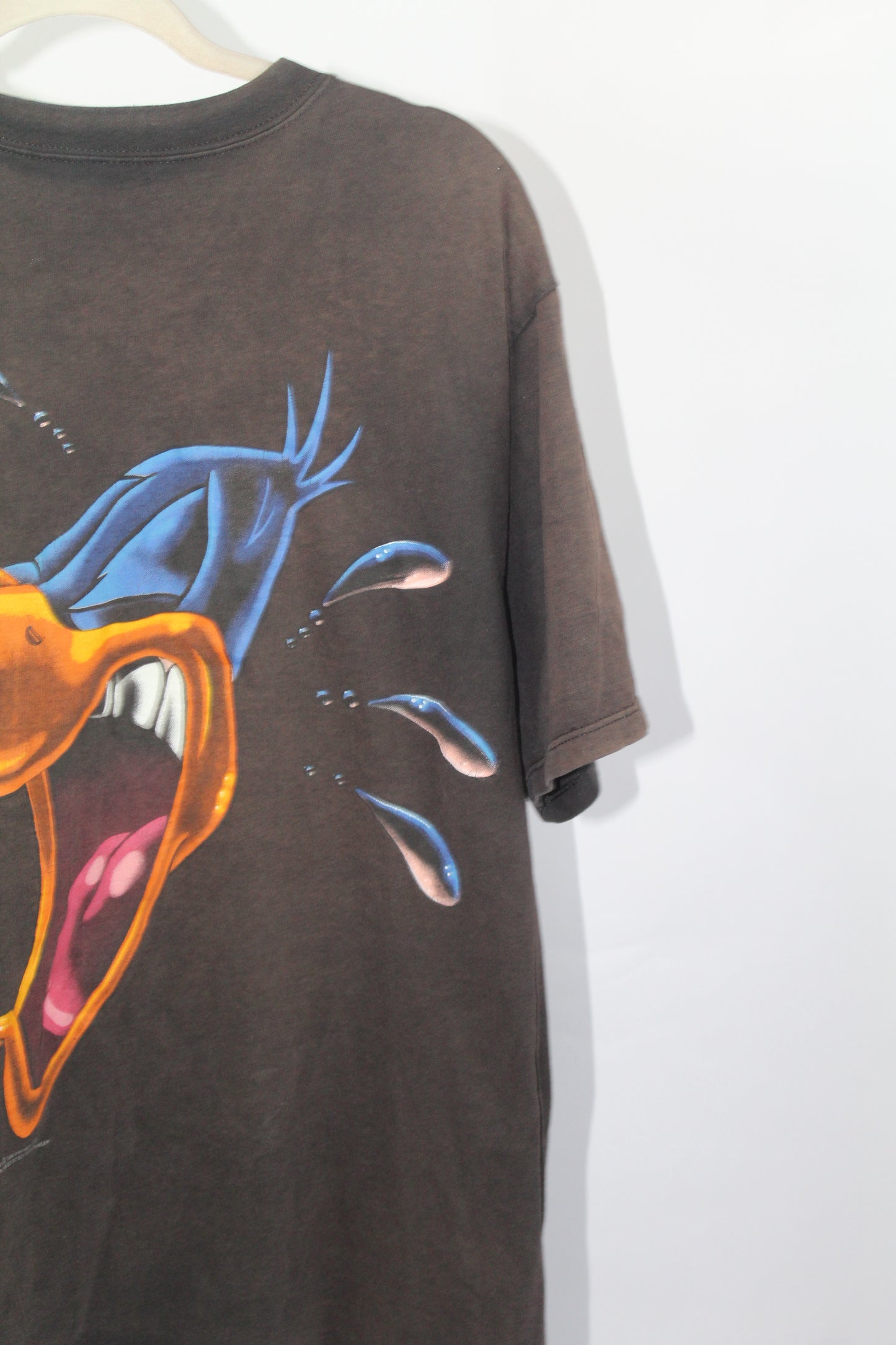 Men's Vintage Brown Donald Duck Top Size Large