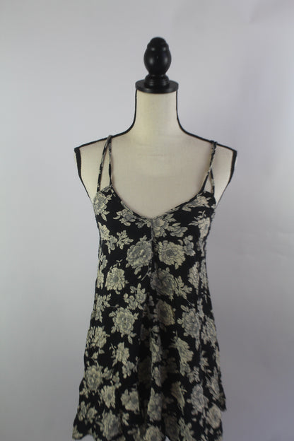 Brandy Melville Women's Floral Mini Dress Size One Size