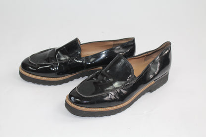 Women's Black Franco Sarto Loafers Size 7