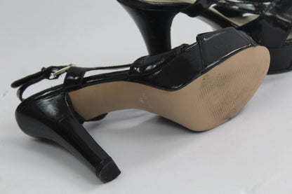 Women's Black Nine West Heels Size 7.5
