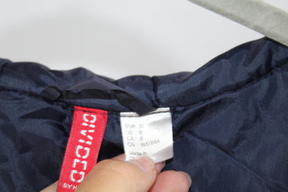 Women's Divided Blue Puffer Coat Size 8