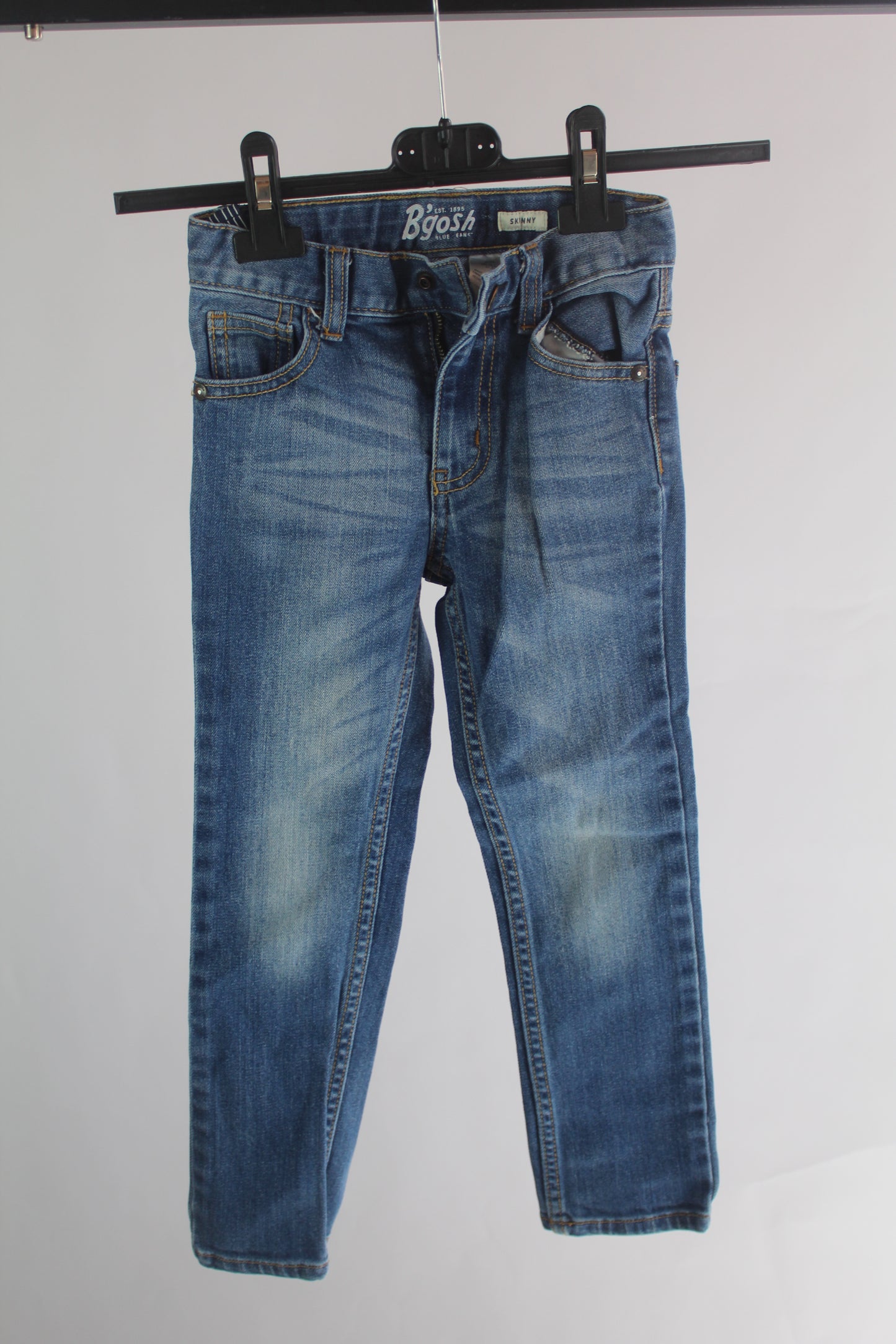 Boys Osh Kosh Skinny Light Wash Denim Size 5R