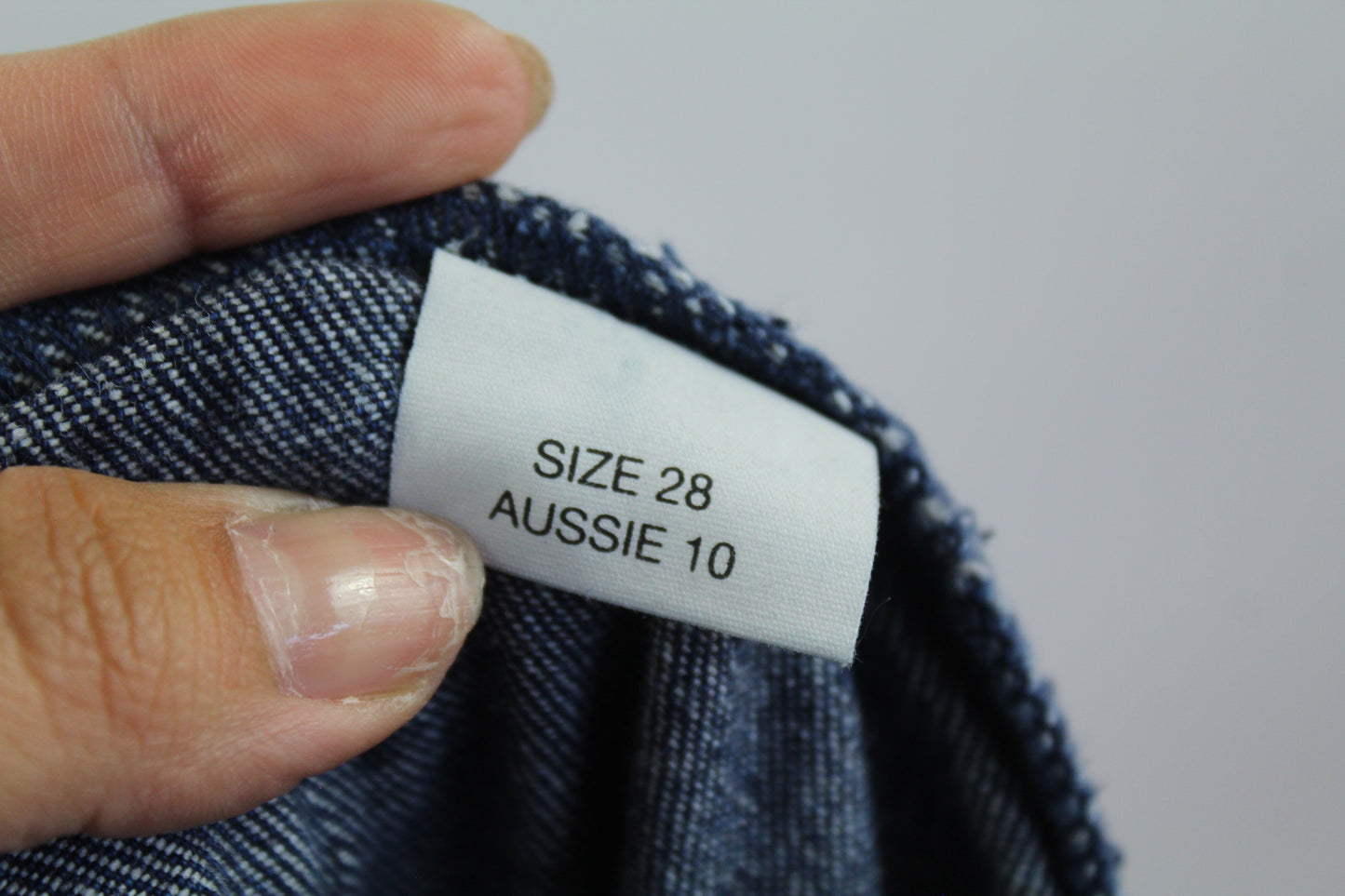 Women's Denim Jumpsuit Size 28